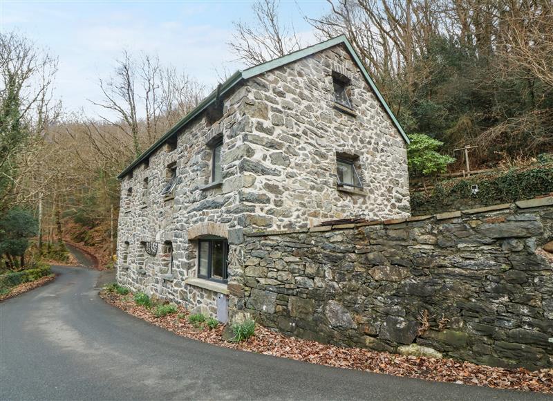 Outside at Hen Felin Isaf, Maenan near Llanrwst