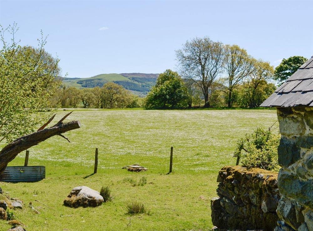 Unspoilt views of the surrounding countryside at Hen Hafod in Bala, Gwynedd