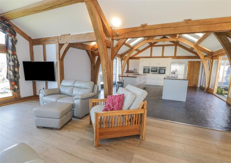 Relax in the living area at Hen Hafod, Talwrn near Llangefni