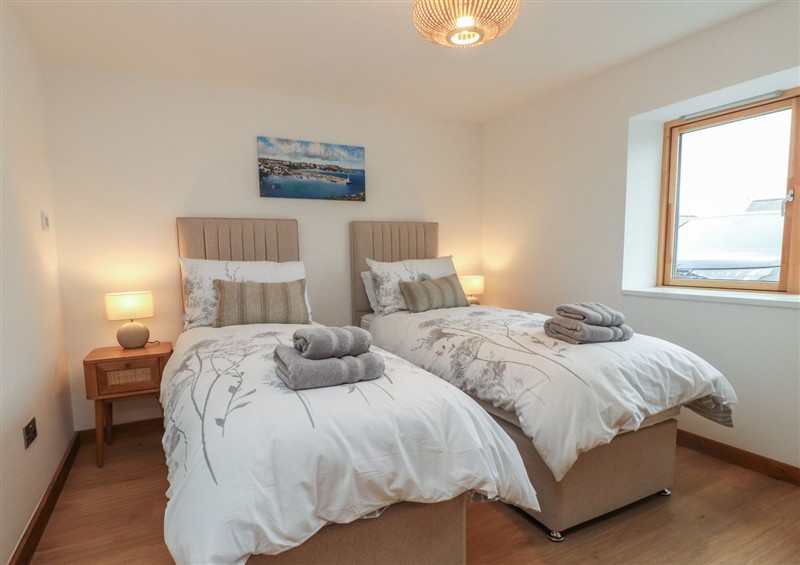 One of the 2 bedrooms at Hen Penmynydd, Llanfwrog near Llanfachraeth