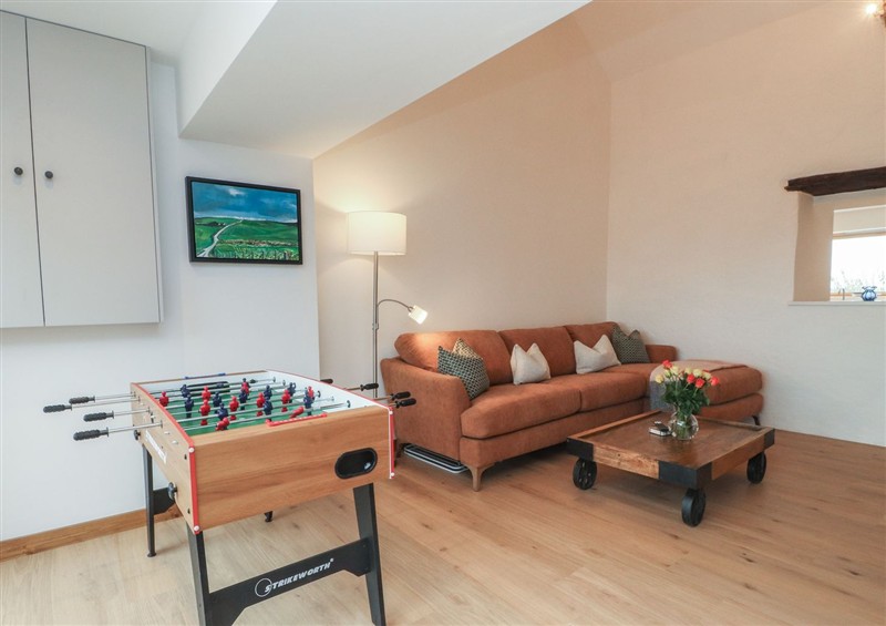 Relax in the living area at Hen Penmynydd, Llanfwrog near Llanfachraeth
