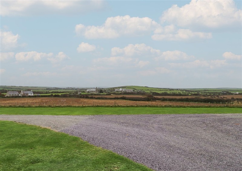 The garden at Hen Penmynydd, Llanfwrog near Llanfachraeth
