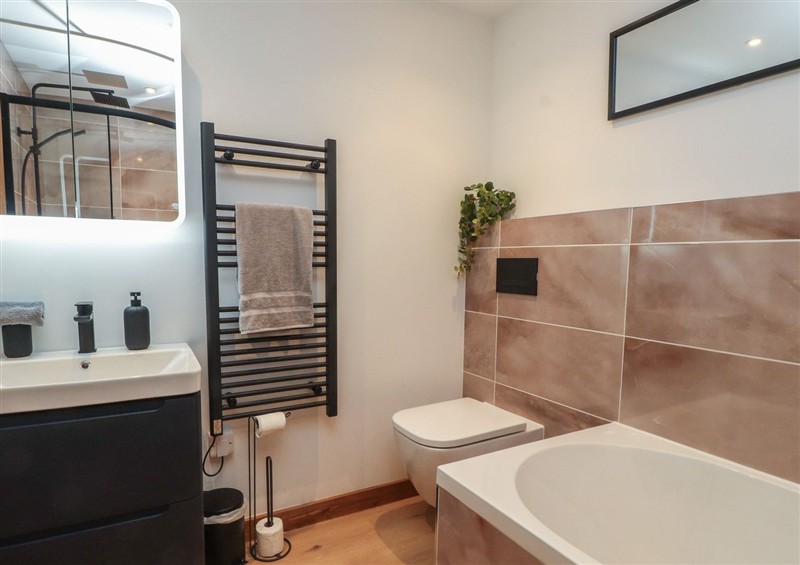 This is the bathroom at Hen Penmynydd, Llanfwrog near Llanfachraeth