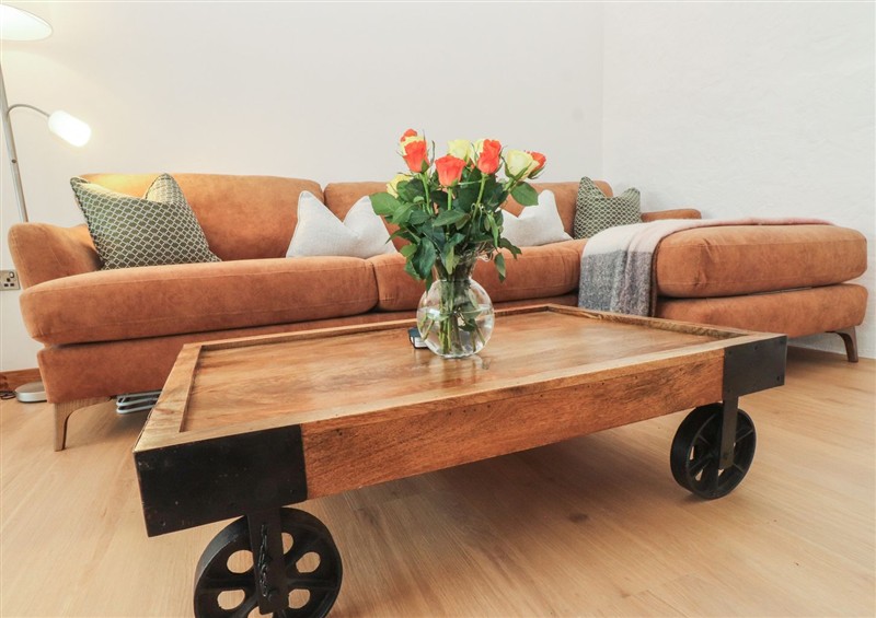 This is the living room at Hen Penmynydd, Llanfwrog near Llanfachraeth