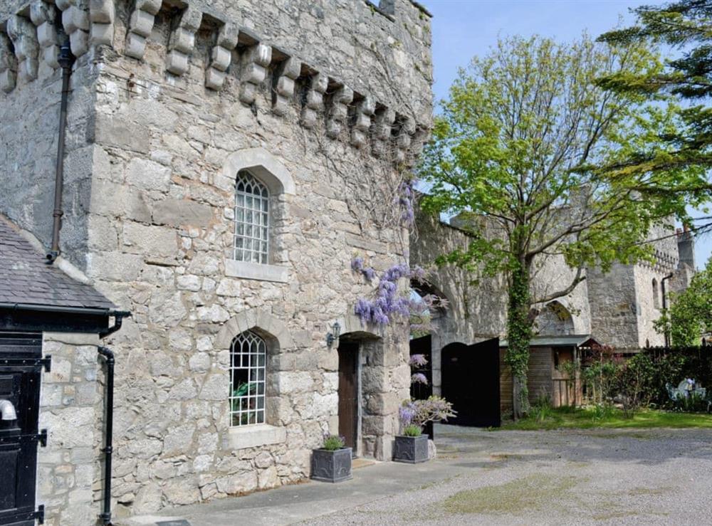 A romantic, historical hideaway at Hen Wrych Hall Tower in Abergele, Conwy., Great Britain