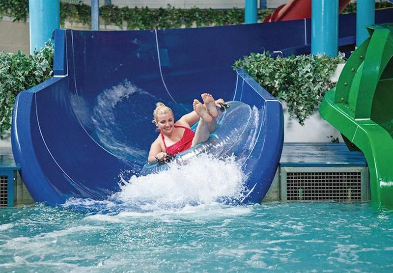 Flumes at Hendra Holiday Park in , Newquay