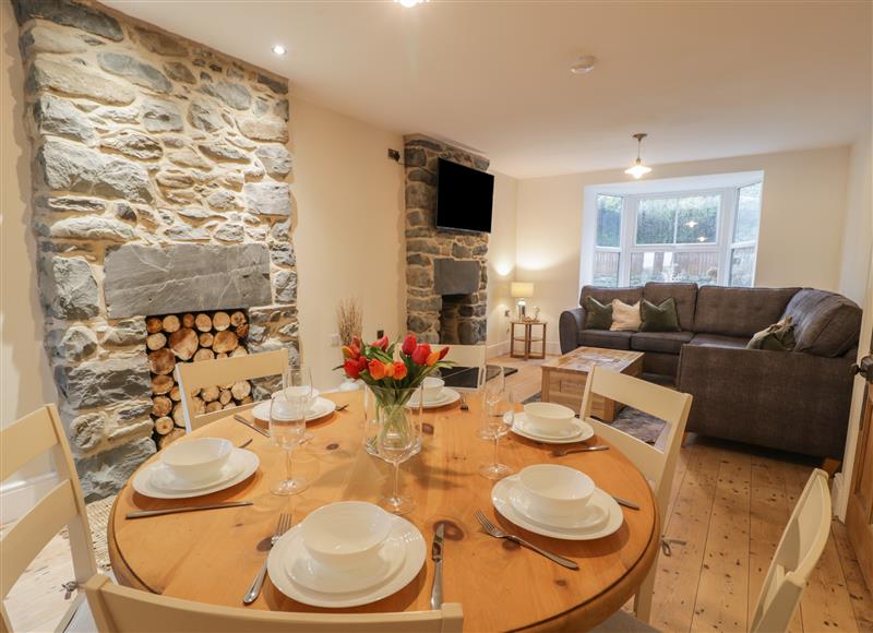 Enjoy the living room at Hendre Cottage, Llwyngwril