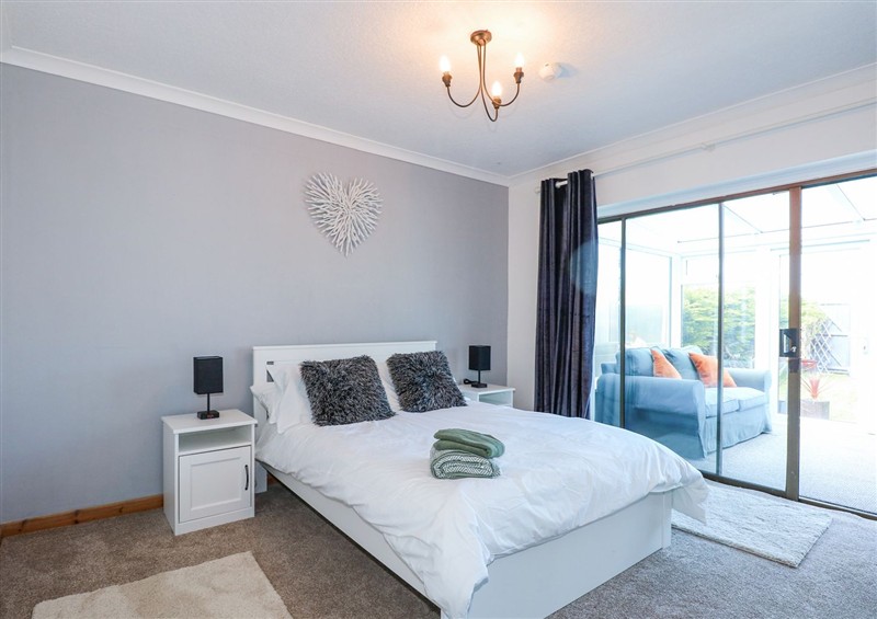 This is a bedroom at Hendre, Pensarn