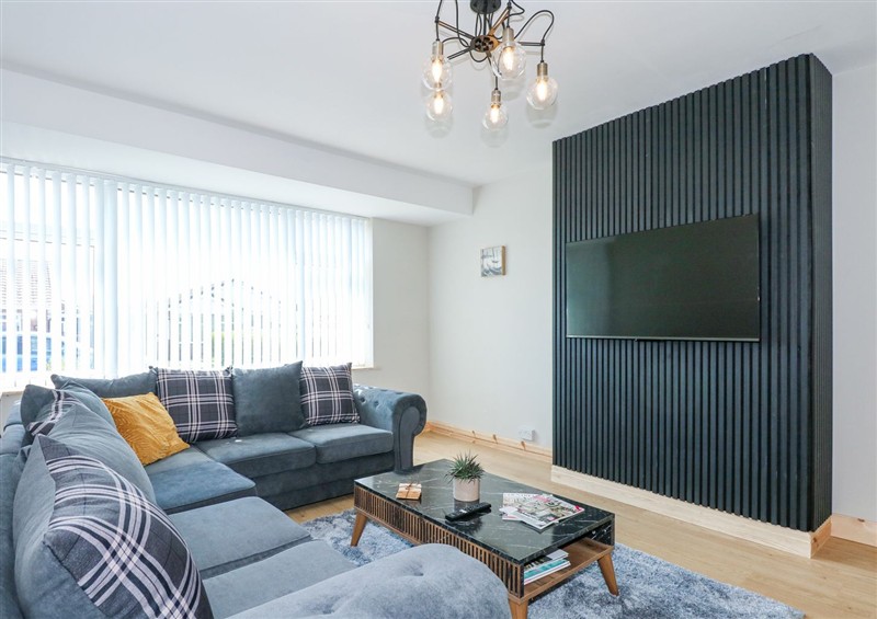 This is the living room at Hendre, Pensarn
