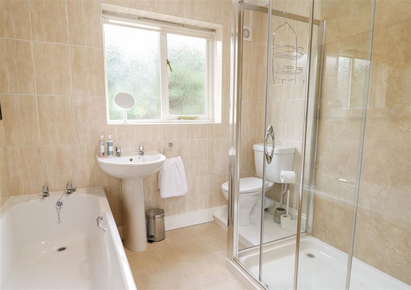 This is the bathroom at Hendre, Penybontfawr