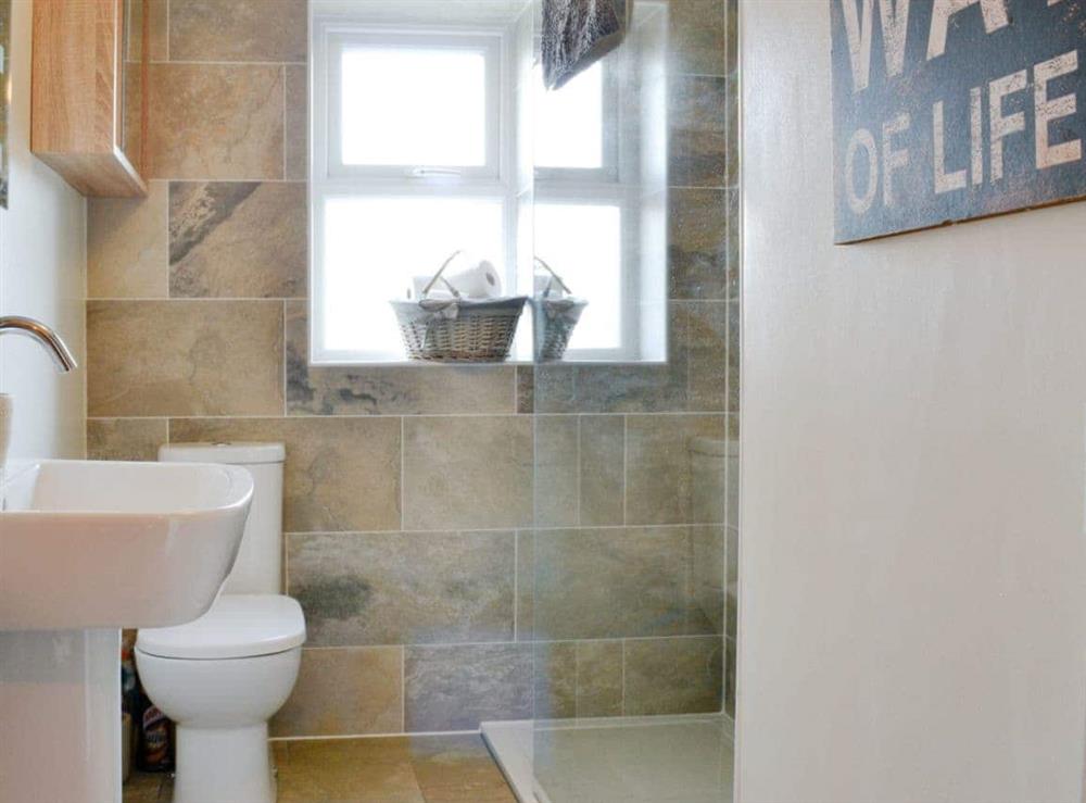 Shower room at Hendricks Cottage in West Witton, near Leyburn, North Yorkshire