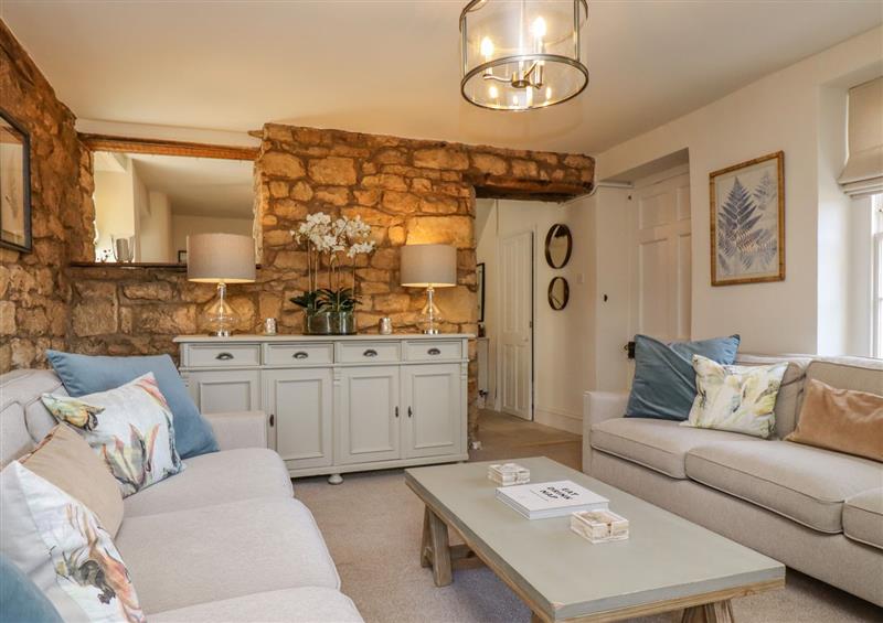 The living area at Hendy Cottage, Stroud