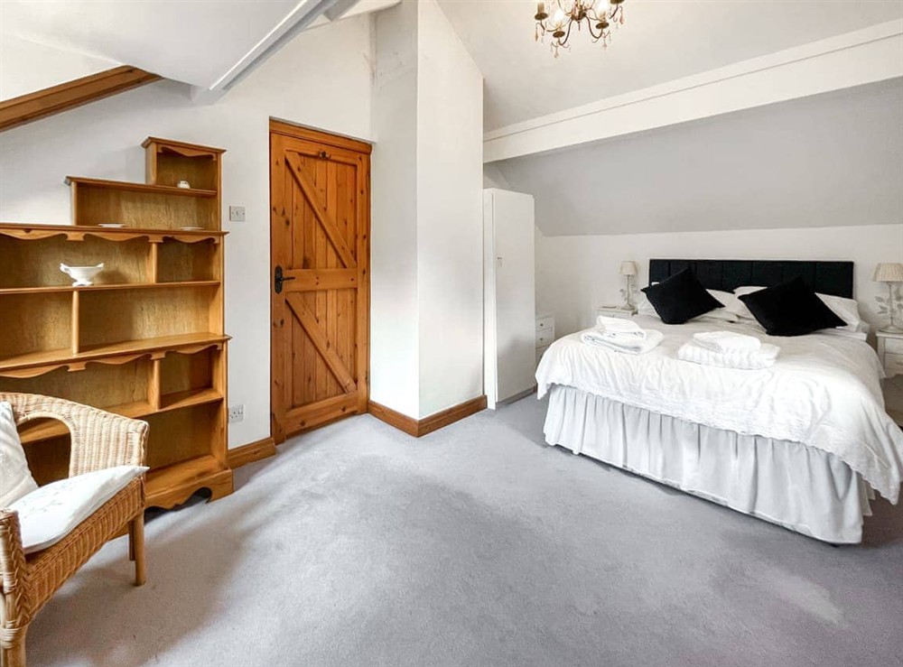 Double bedroom at Henfaes Bach in Nannerch, near Clwydian Range, Wales