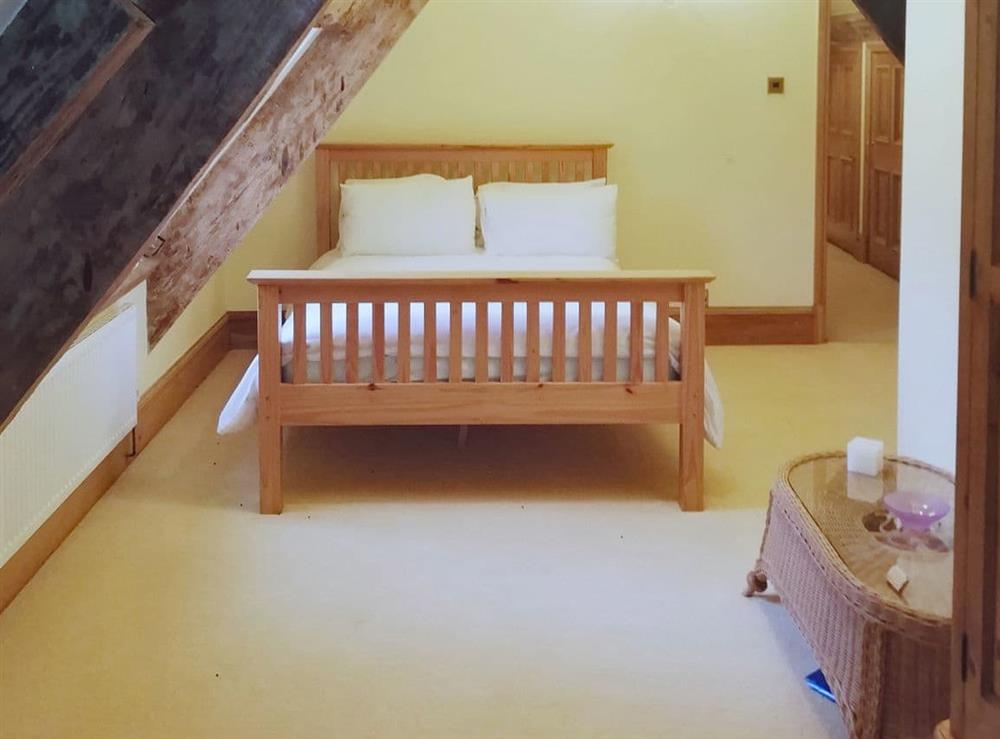 Double bedroom at Henrhiw Farm, 
