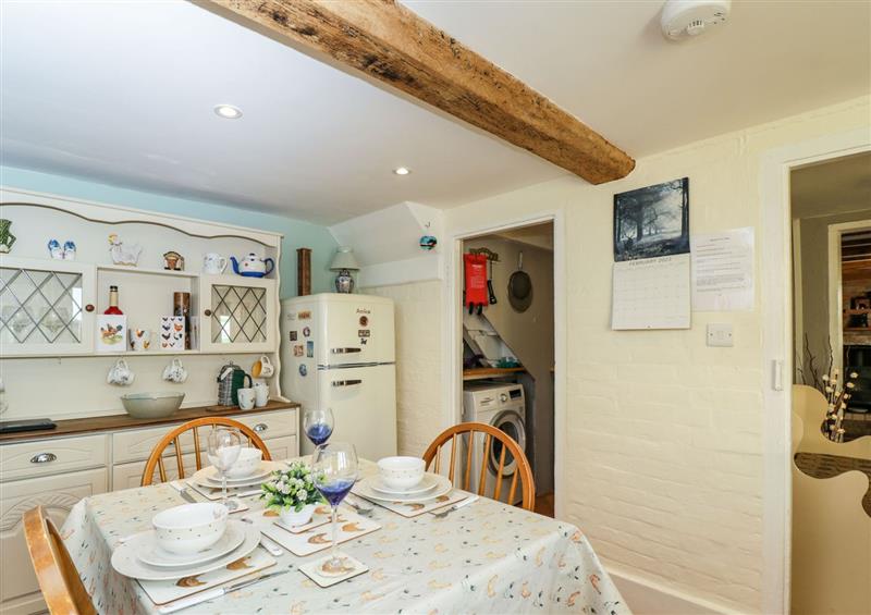 Dining room at Hens Cottage, Bromham