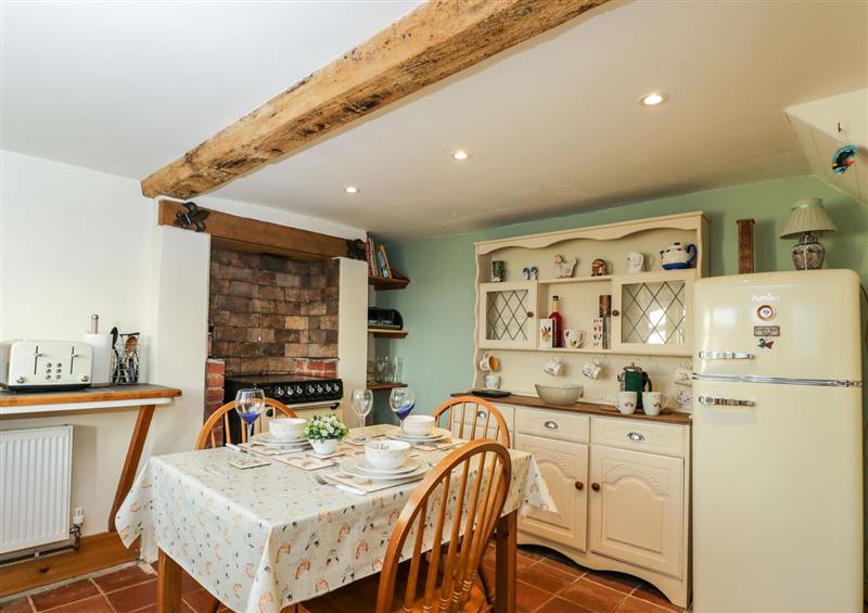 The kitchen at Hens Cottage, Bromham