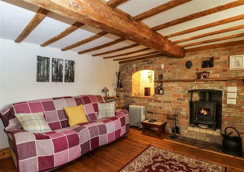 The living room at Hens Cottage, Bromham