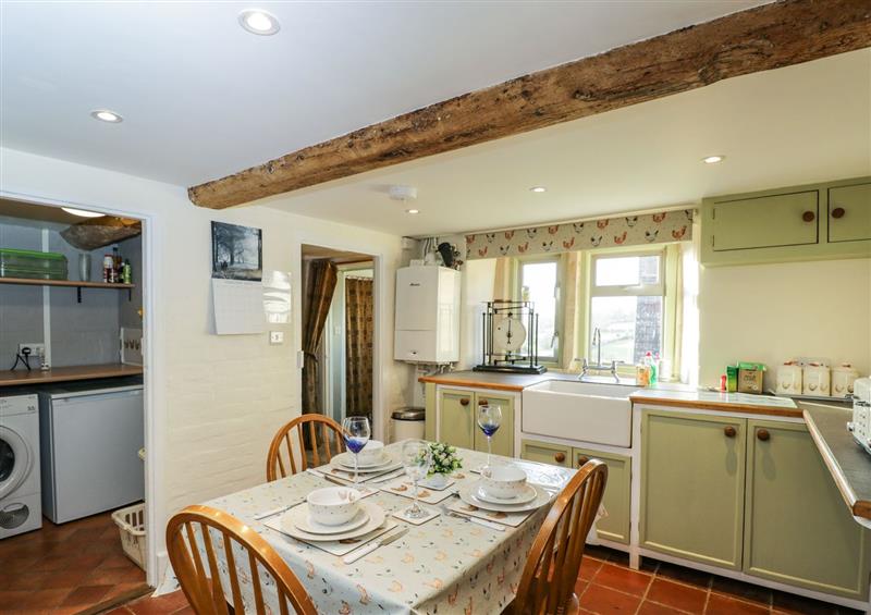 This is the kitchen at Hens Cottage, Bromham