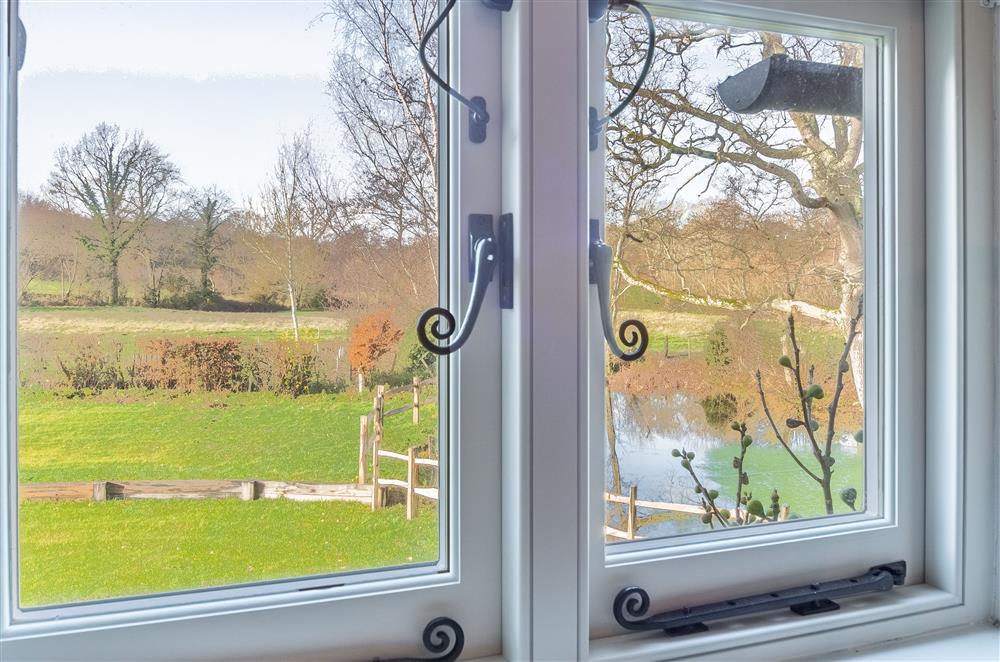 A room with a view at Hensill Farmhouse, Hawkhurst