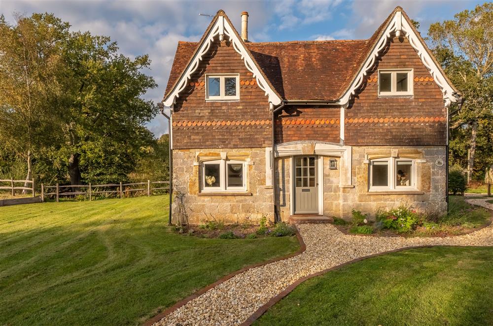 Hensill Farmhouse is a fully  renovated 19th century cottage set in a beautiful rural setting  at Hensill Farmhouse, Hawkhurst
