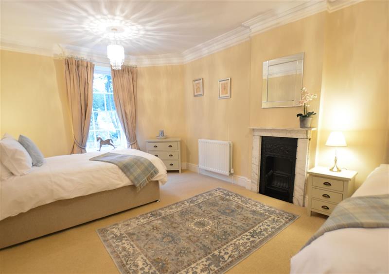 This is a bedroom at Henstead Hall with Apartment, Beccles