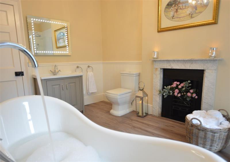 This is the bathroom at Henstead Hall with Apartment, Beccles