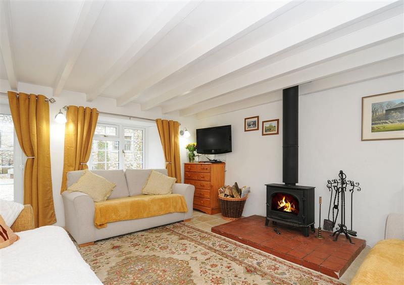 Enjoy the living room at Henwood Barn, Henwood near Upton Cross