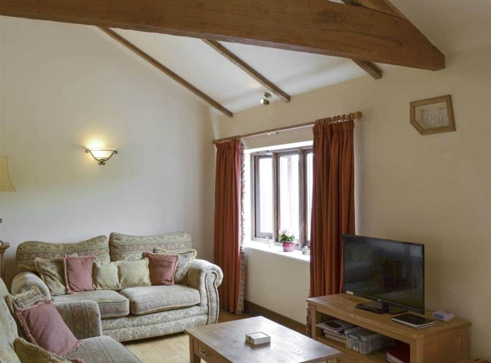 Exposed wood beams throughout at Henwood in East Meon, Petersfield, Hants., Hampshire