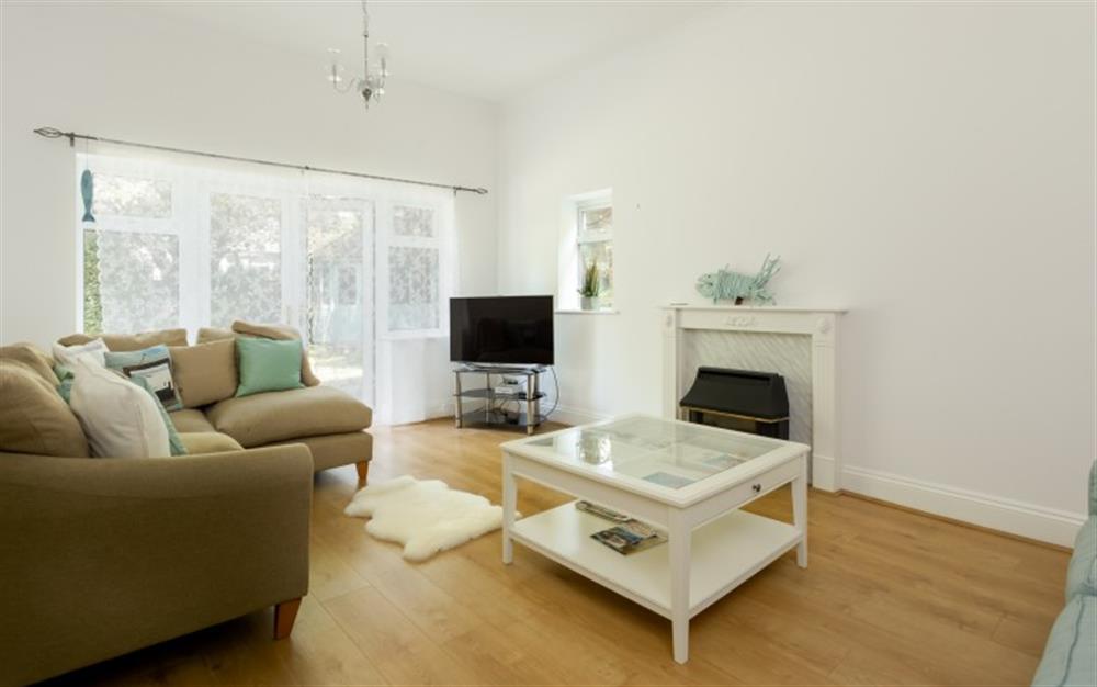 This is the living room at Hepworth House No.4 in Sandbanks