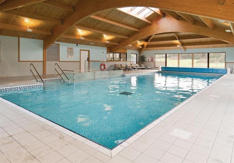 Indoor heated swimming pool at Herbage Country Lodges in Woodham Walter, Maldon, Essex