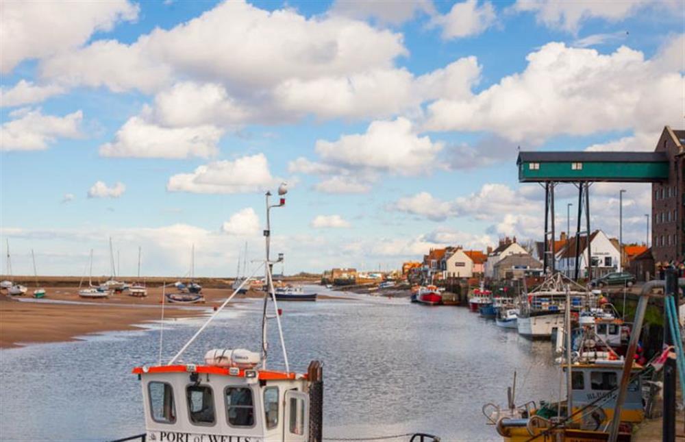 The picturesque quay at Wells-next-the-Sea at Herberts, Wells-next-the-Sea