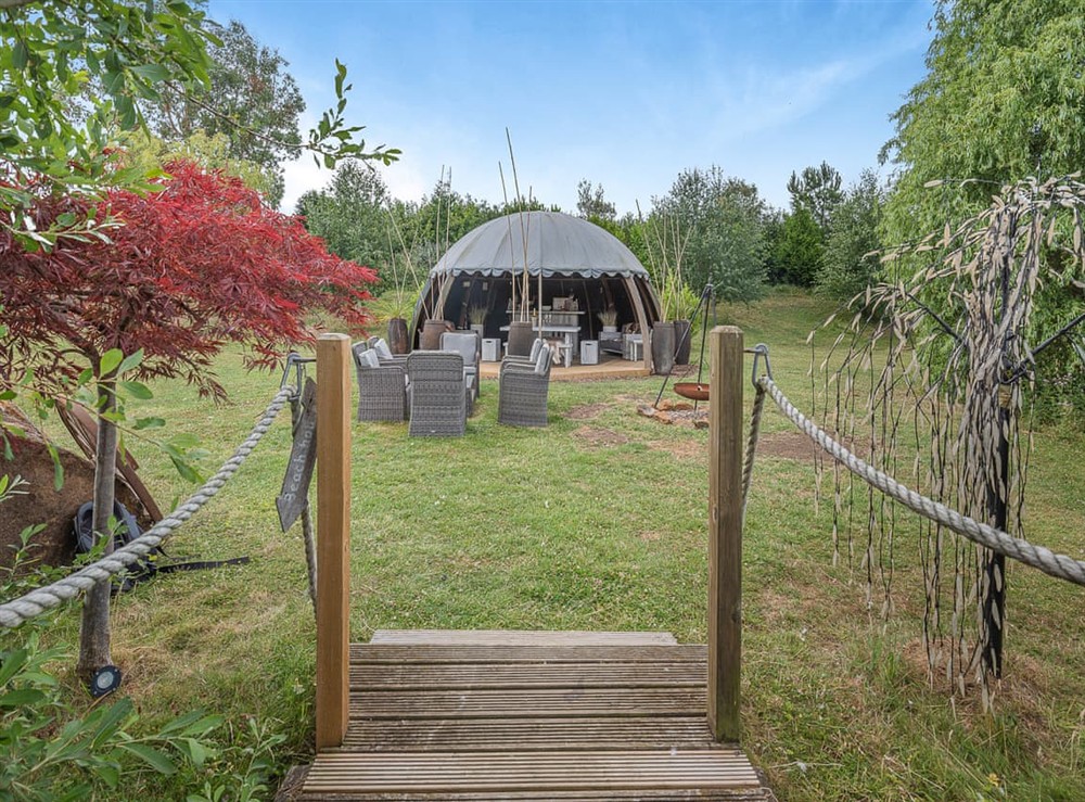 Exterior at Herbies Shepherd Hut in Nottingham, Leicestershire