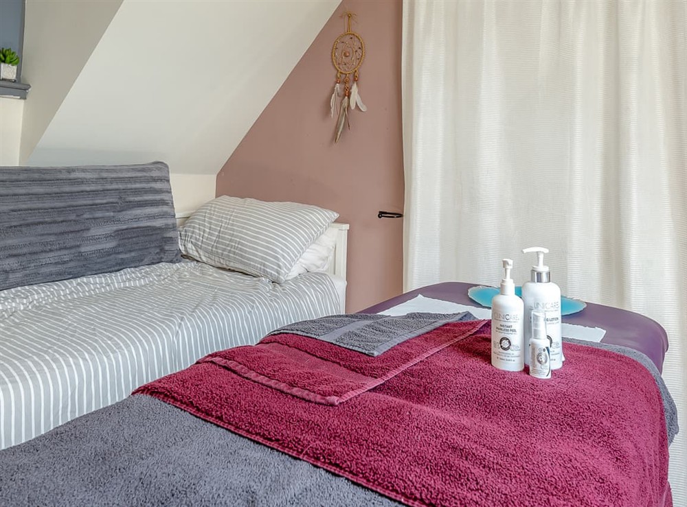 Interior at Herbies Shepherd Hut in Nottingham, Leicestershire