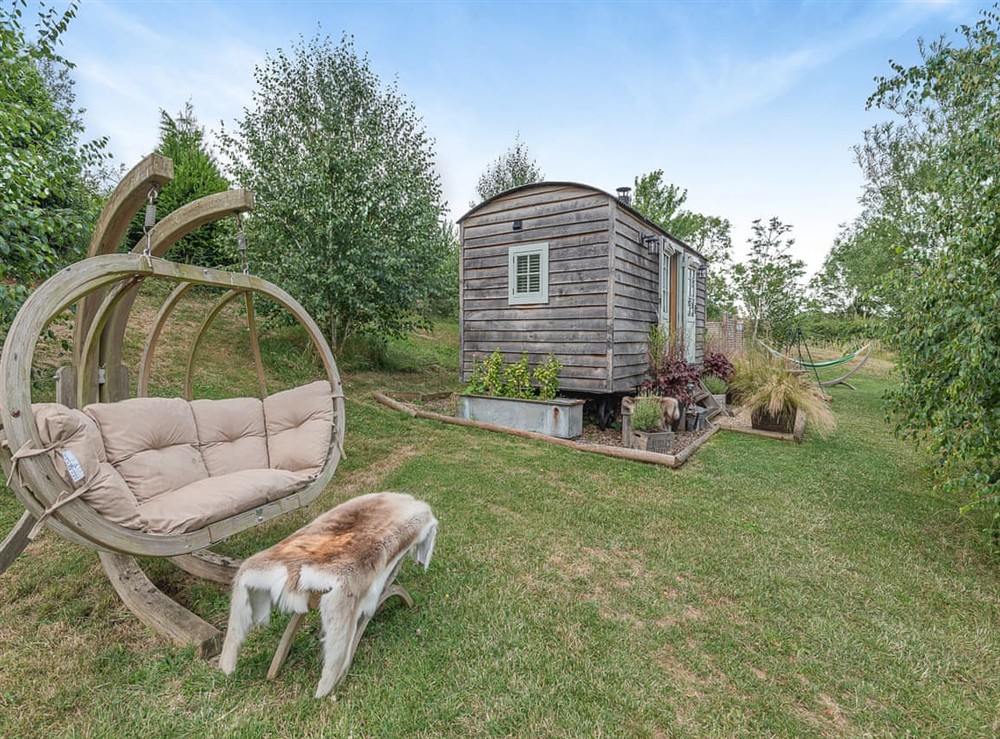 Outdoor at Herbies Shepherd Hut in Nottingham, Leicestershire
