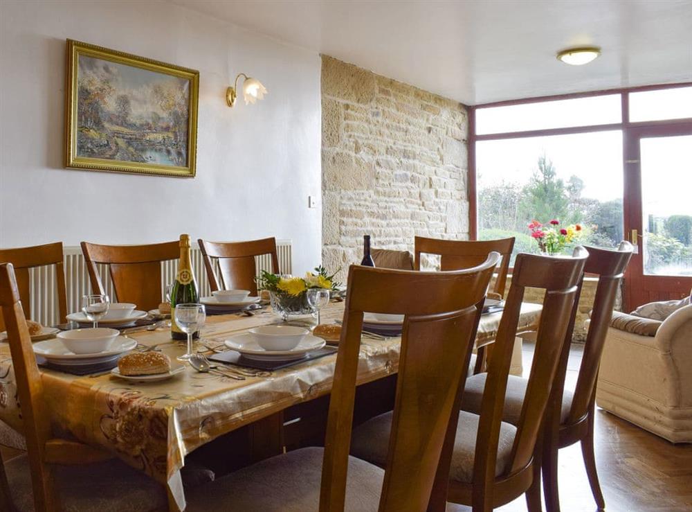 Spacious dining room at High Gate, 