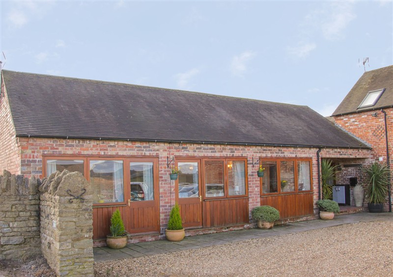 The setting at Herdwick Cottage, Brockton near Much Wenlock