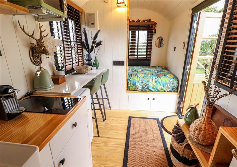 Enjoy the living room at Herdwick Luxury Glamping, Nottingham