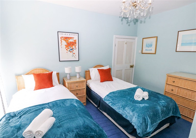 One of the 5 bedrooms at Hereford House, Tenby