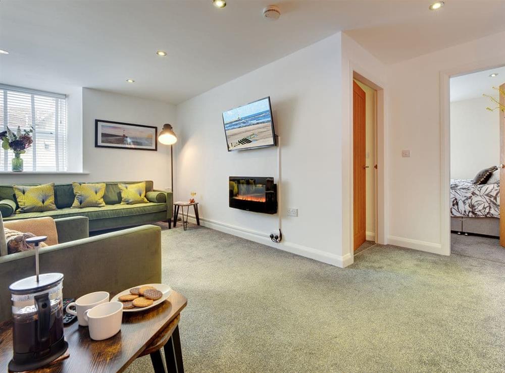 Living area at Heron Apartment in Berwick-upon-Tweed, Northumberland
