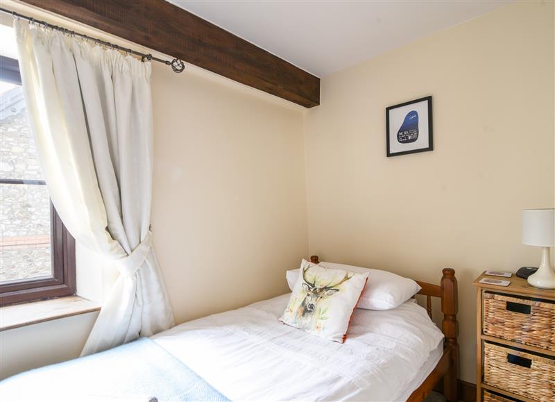 One of the bedrooms at Heron Cottage, Colyton