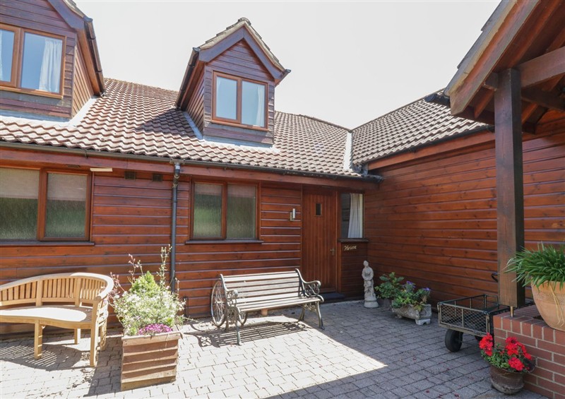 The setting of Heron Cottage at Heron Cottage, Wayford