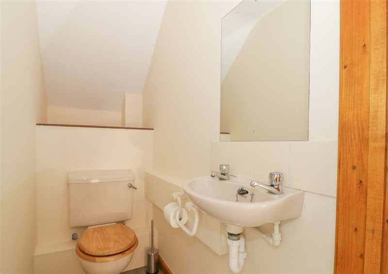 This is the bathroom at Heron Cottage, Wayford