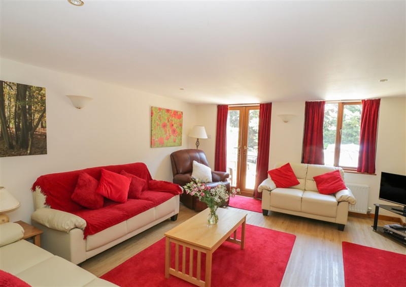 This is the living room at Heron Cottage, Wayford