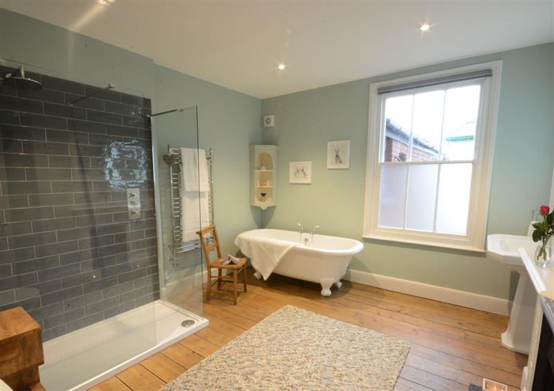 This is the bathroom at Heron House, Southwold, Southwold