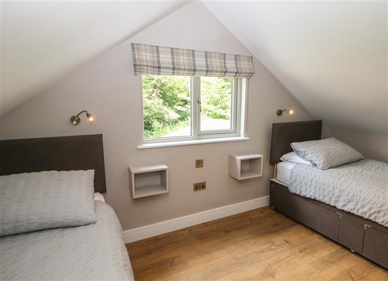 One of the bedrooms at Heron Lodge, Barlow near Dronfield
