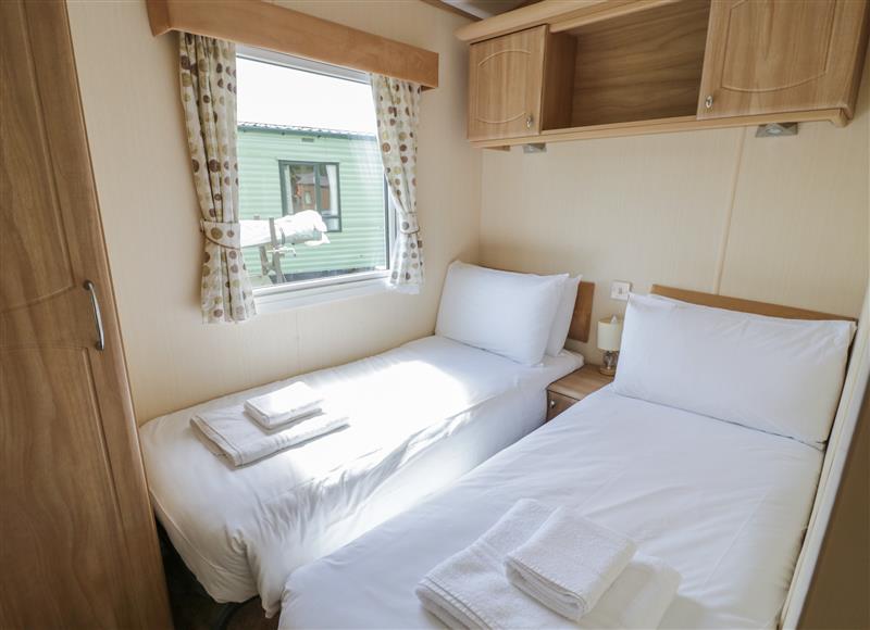 One of the bedrooms at Heron, Shobdon