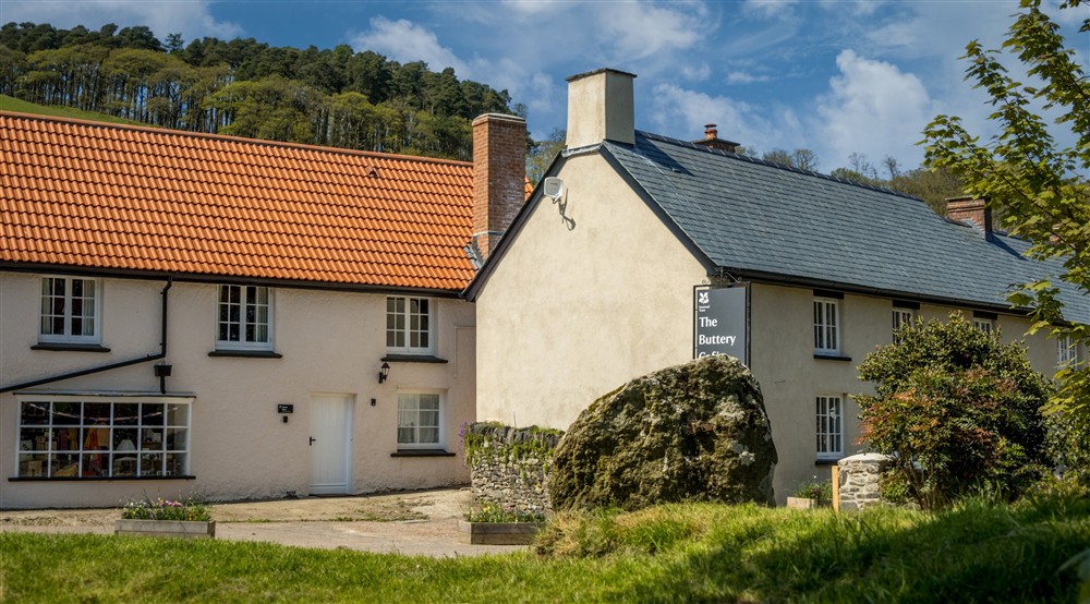 Heron View and the neighbouring buttery, Devon at Heron View in Malmsmead, Exmoor