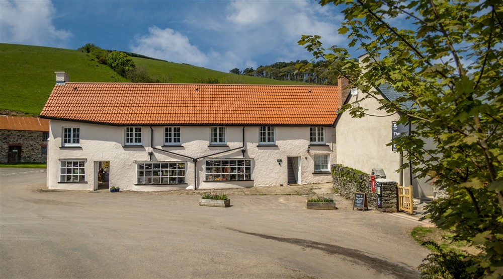 The exterior of Heron View and the surrounding buildings, Devon (photo 3) at Heron View in Malmsmead, Exmoor