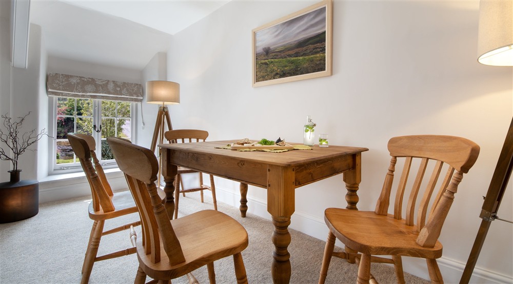 The sitting and dining room (photo 3) at Heron View in Malmsmead, Exmoor