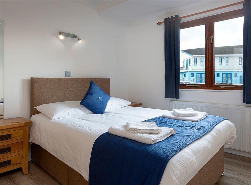 Relaxing en-suite double bedroom at Heron in Wroxham, Norfolk., Great Britain